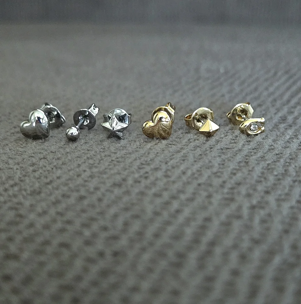 Coach Multi Mismatched Earring Set - Picture 15 of 15
